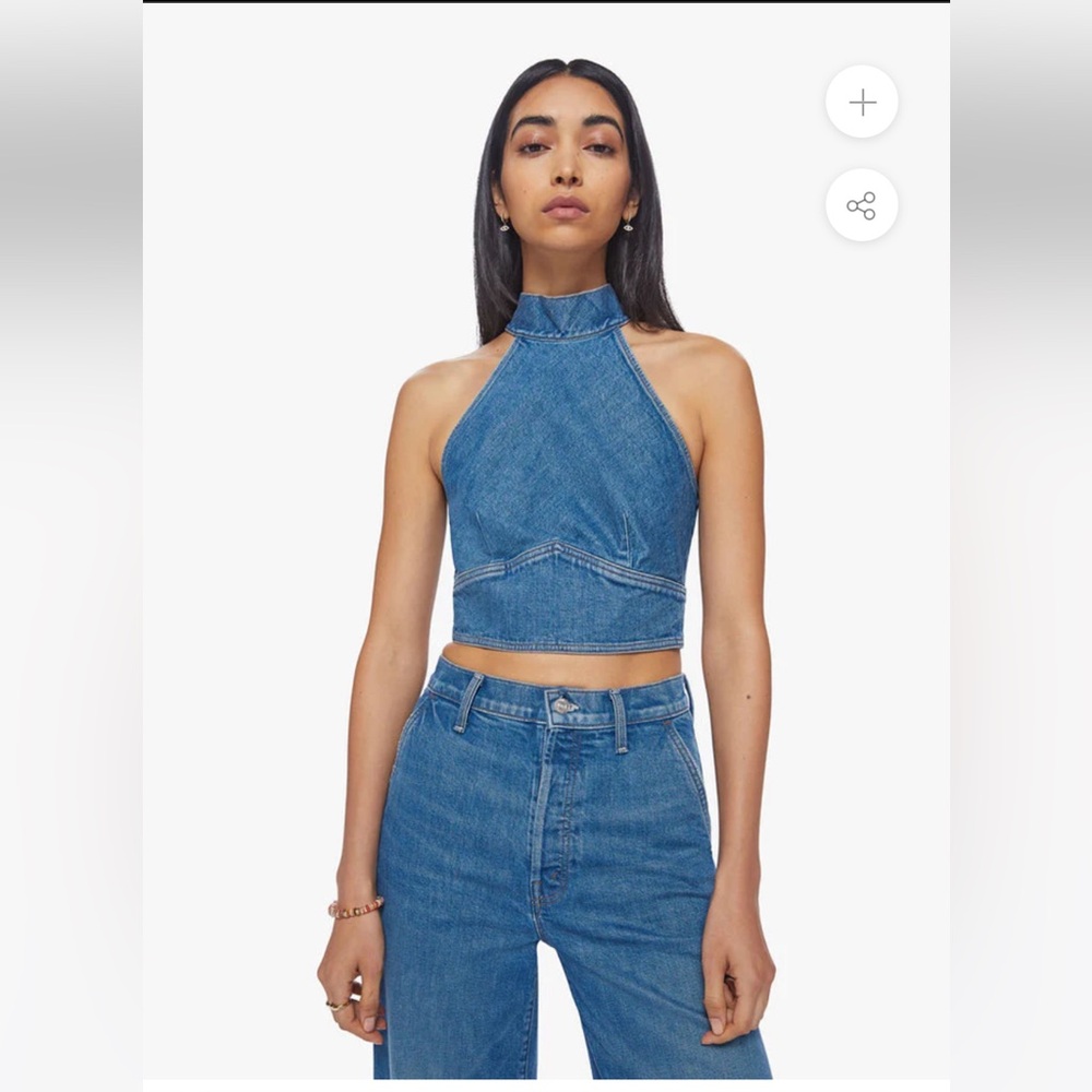 MOTHER Never Falter Halter Top